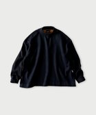 【フォーティファイブ アール/45R】のスムースのヨックネックMシャツ(インディゴ) 人気、トレンドファッション・服の通販 founy(ファニー) ファッション Fashion レディースファッション Fashion for Women トップス・カットソー Cut & Sew Tops シャツ・ブラウス・オフィスカジュアル Elegant Blouses & Button-Ups インディゴ Indigo Denim thumbnail 影色納戸|ID: prp329100004835119 ipo3291000000035218400