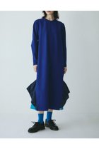 【ヘリンドットサイ/HeRIN.CYE】のMany gather hem dress 人気、トレンドファッション・服の通販 founy(ファニー) ファッション Fashion レディースファッション Fashion for Women ワンピース Dresses フォーマル・パーティードレス・結婚式用ドレス Elegant & Casual Dresses シアー Sheer, See-Through ドッキング Docking, Mixed Material フリル Frill, Ruffle thumbnail BLU|ID: prp329100004835121 ipo3291000000035218408