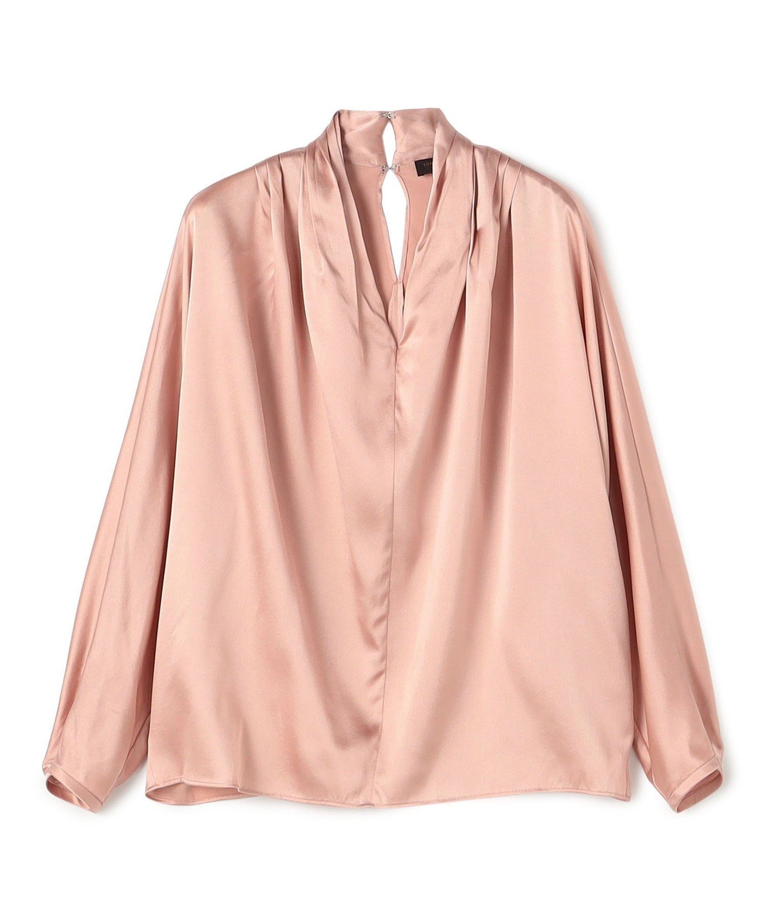 【トゥモローランド/TOMORROWLAND】のウォッシャブルサテン ドレープブラウス インテリア・キッズ・メンズ・レディースファッション・服の通販 founy(ファニー) 　ファッション　Fashion　レディースファッション　Fashion for Women　トップス・カットソー　Cut & Sew Tops　シャツ・ブラウス・オフィスカジュアル　Elegant Blouses & Button-Ups　インナー　Innerwear　エレガント 上品　Elegant　サテン　Satin, Glossy Fabric　シルク　Silk, 100% Silk　ジャケット　Jacket, Outerwear　タオル　Towel, Bath Towel　セレモニー　Ceremony　33 ピンク|ID: prp329100004835124 ipo3291000000035218491