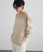 【サロン アダム エ ロペ/SALON adam et rope'】の【WEB限定】シルクMIXルチアブラウス 人気、トレンドファッション・服の通販 founy(ファニー) ファッション Fashion レディースファッション Fashion for Women トップス・カットソー Cut & Sew Tops シャツ・ブラウス・オフィスカジュアル Elegant Blouses & Button-Ups アクセサリー Fashion Accessories カフス Cuff Design シアー Sheer, See-Through シルク Silk, 100% Silk ジャケット Jacket, Outerwear スラックス Slacks, Dress Pants スリット Slit, Slit Detail スリーブ Sleeve, Long Sleeve / Short Sleeve デニム Denim, Jeans Material ミリタリー Military, Army Style エレガント 上品 Elegant thumbnail ベージュ系(28)|ID: prp329100004835148 ipo3291000000035218885