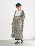 【サマンサモスモス/Samansa Mos2】の【WEB限定】胸元配色花柄ワンピース 人気、トレンドファッション・服の通販 founy(ファニー) ファッション Fashion レディースファッション Fashion for Women ワンピース Dresses おすすめ Recommended / Our Picks カーディガン Cardigan, Knitwear チェック Check, Plaid, Tartan チュニック Tunic, Long Top ペチコート Petticoat, Underskirt レース Lace, Lace Fabric ロング Long, Long-Length 秋 Autumn thumbnail チャコールグレー|ID: prp329100004835167 ipo3291000000035219177