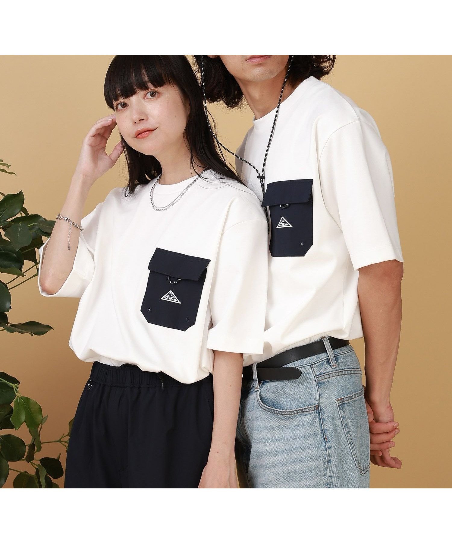 【グローバルワーク/GLOBAL WORK】のKELTYコラボTシャツ/半袖/576834 人気、トレンドファッション・服の通販 founy(ファニー) 　ファッション　Fashion　レディースファッション　Fashion for Women　トップス・カットソー　Cut & Sew Tops　シャツ・ブラウス・オフィスカジュアル　Elegant Blouses & Button-Ups　ロングTシャツ・Tシャツ　Longline T-Shirts & Tees　おすすめ　Recommended / Our Picks　アウトドア　Outdoor Clothing　コラボ　Collaboration, Collab　ストレッチ　Stretch, Stretchy Fabric　セットアップ　Set-Up, Coordinated Outfit　トレンド　Trend, Trending Now　ポケット　Pocket, Pocket Detail　リラックス　Relax, Relaxed Fit　半袖　Short Sleeve, Half Sleeve　 other-1|ID: prp329100004835173 ipo3291000000035219272