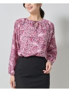 【ナラ カミーチェ/NARACAMICIE】のGENIUS森と湖柄リボン付きプルオーバー 人気、トレンドファッション・服の通販 founy(ファニー) ファッション Fashion レディースファッション Fashion for Women トップス・カットソー Cut & Sew Tops カジュアルプルオーバー・ニットトップス Pullovers & Knit Tops / Casual Pullovers おすすめ Recommended / Our Picks カットソー Cut and Sewn Top ストレッチ Stretch, Stretchy Fabric ハイネック High Neck, Mock Neck リボン Ribbon, Bow リラックス Relax, Relaxed Fit thumbnail ピンク|ID: prp329100004835200 ipo3291000000035219722