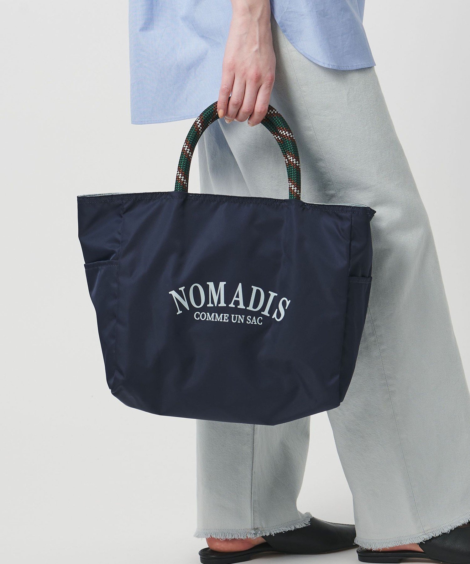 【ユナイテッドアローズ/UNITED ARROWS】の【別注】 NOMADIS SAC2 W/16 トートバッグ インテリア・キッズ・メンズ・レディースファッション・服の通販 founy(ファニー) 　ファッション　Fashion　レディースファッション　Fashion for Women　バッグ　Bags　アウトドア　Outdoor Clothing　ポケット　Pocket, Pocket Detail　リバーシブル　Reversible, Two-Sided　エレガント 上品　Elegant　人気　Popular, Best Seller　別注　Limited Edition, Custom Order　旅行　Travel　NAVY|ID: prp329100004835201 ipo3291000000035219727