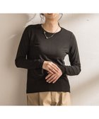 【ロートレ アモン/LAUTRE AMONT】の【WEB限定】吸湿発熱スムースタッチカットソー 人気、トレンドファッション・服の通販 founy(ファニー) ファッション Fashion レディースファッション Fashion for Women トップス・カットソー Cut & Sew Tops カットソー・ベーシックTシャツ Cut-and-Sewn Tops / Stretch Tees & Basics アクセサリー Fashion Accessories インナー Innerwear 秋 Autumn カーディガン Cardigan, Knitwear ジャケット Jacket, Outerwear ストレッチ Stretch, Stretchy Fabric ストール Stole, Wrap なめらか Smooth, Silky Texture フィット Fit, Slim Fit ベーシック Basic, Essential A/W・秋冬 Autumn/Winter エレガント 上品 Elegant ビジネス 仕事 通勤 Business / Work / Commuting 2025年 2025 2025-2026秋冬・A/W Autumn/Winter 2025–26 AW25–26 thumbnail ブラック|ID: prp329100004835216 ipo3291000000035219930