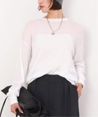 【エーピーストゥディオ/AP STUDIO】の* New シアーワッフルTシャツ 人気、トレンドファッション・服の通販 founy(ファニー) ファッション Fashion レディースファッション Fashion for Women トップス・カットソー Cut & Sew Tops シャツ・ブラウス・オフィスカジュアル Elegant Blouses & Button-Ups ロングTシャツ・Tシャツ Longline T-Shirts & Tees シアー Sheer, See-Through スマート Smart, Elegant バランス Balance, Style Balance ワッフル Waffle, Waffle Knit thumbnail ホワイト|ID: prp329100004835229 ipo3291000000035220038