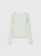 【アニュアンス/anuans】のシアーコンパクトロングTシャツ 人気、トレンドファッション・服の通販 founy(ファニー) ファッション Fashion レディースファッション Fashion for Women トップス・カットソー Cut & Sew Tops シャツ・ブラウス・オフィスカジュアル Elegant Blouses & Button-Ups ロングTシャツ・Tシャツ Longline T-Shirts & Tees 2025年 2025 2025-2026秋冬・A/W Autumn/Winter 2025–26 AW25–26 とろみ Fluid, Flowy Fabric カットソー Cut and Sewn Top コンパクト Compact, Small Size シルク Silk, 100% Silk ベーシック Basic, Essential 再入荷 Restock / Back in Stock thumbnail MINT|ID: prp329100004835233 ipo3291000000035220118