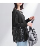 【インディヴィ/INDIVI】の【洗える/レイヤードにおすすめ】レース切り替えカットソー 人気、トレンドファッション・服の通販 founy(ファニー) ファッション Fashion レディースファッション Fashion for Women トップス・カットソー Cut & Sew Tops カットソー・ベーシックTシャツ Cut-and-Sewn Tops / Stretch Tees & Basics インナー Innerwear 洗える Machine Washable カットソー Cut and Sewn Top シルケット Silket, Silky Cotton シンプル Simple, Minimal スタイリッシュ Stylish, Fashionable スマート Smart, Elegant スーピマ Supima, Premium Cotton 長袖 Long Sleeve, Full Sleeve フェミニン Feminine, Girly レース Lace, Lace Fabric ワイド Wide, Wide Fit おすすめ Recommended / Our Picks エレガント 上品 Elegant thumbnail ブラック|ID: prp329100004835239 ipo3291000000035220174