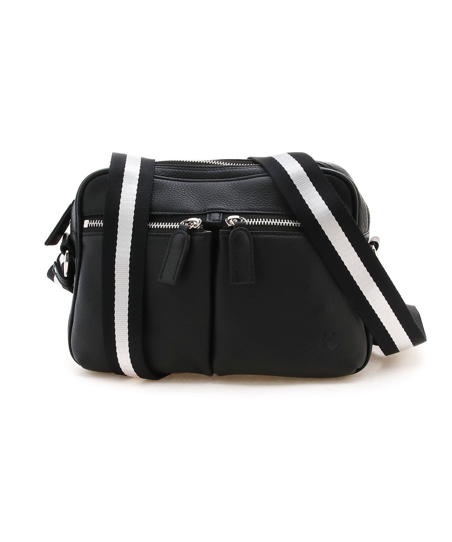 【キタムラケイツウ/KitamuraK2】の牛革ショルダーバッグ Z-109 インテリア・キッズ・メンズ・レディースファッション・服の通販 founy(ファニー) 　ファッション　Fashion　レディースファッション　Fashion for Women　おすすめ　Recommended / Our Picks　ショルダー　Shoulder, Shoulder Strap　シルバー　Silver, Metallic Silver　スポーティ　Sporty, Casual Athletic　ポケット　Pocket, Pocket Detail　クロ|ID: prp329100004835246 ipo3291000000035220231