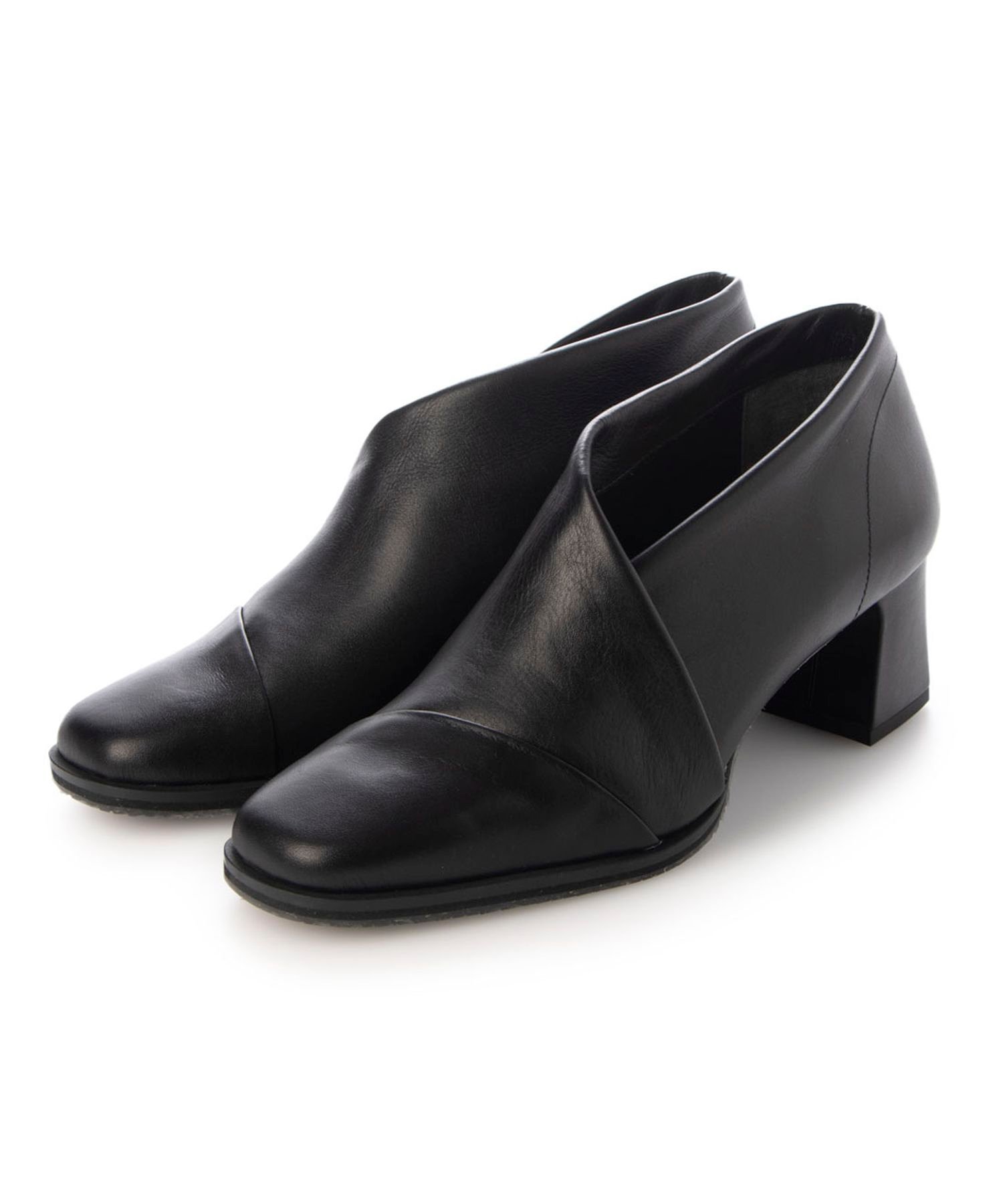 【モード エ ジャコモ/MODE ET JACOMO】のチャンキーヒールブーティーパンプス 人気、トレンドファッション・服の通販 founy(ファニー) 　ファッション　Fashion　レディースファッション　Fashion for Women　シンプル　Simple, Minimal　フォルム　Silhouette, Form　エレガント 上品　Elegant　軽量　Lightweight, Ultra Light　 other-1|ID: prp329100004835260 ipo3291000000035220382