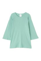 【ヒューマンウーマン/HUMAN WOMAN】のOTOAA スリットスリーブカットソー 人気、トレンドファッション・服の通販 founy(ファニー) ファッション Fashion レディースファッション Fashion for Women トップス・カットソー Cut & Sew Tops カットソー・ベーシックTシャツ Cut-and-Sewn Tops / Stretch Tees & Basics スタンダード Standard, Basic thumbnail ライトグリーン|ID: prp329100004835273 ipo3291000000035220521