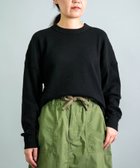 【ドミンゴ/DOMINGO】のサーマル ロングスリーブTシャツ 人気、トレンドファッション・服の通販 founy(ファニー) ファッション Fashion レディースファッション Fashion for Women トップス・カットソー Cut & Sew Tops シャツ・ブラウス・オフィスカジュアル Elegant Blouses & Button-Ups ロングTシャツ・Tシャツ Longline T-Shirts & Tees アウトドア Outdoor Clothing ジャケット Jacket, Outerwear ジーンズ Jeans, Denim Pants スリーブ Sleeve, Long Sleeve / Short Sleeve フィット Fit, Slim Fit ポケット Pocket, Pocket Detail ミリタリー Military, Army Style リラックス Relax, Relaxed Fit ロング Long, Long-Length ワッフル Waffle, Waffle Knit thumbnail ブラック|ID: prp329100004835276 ipo3291000000035220571