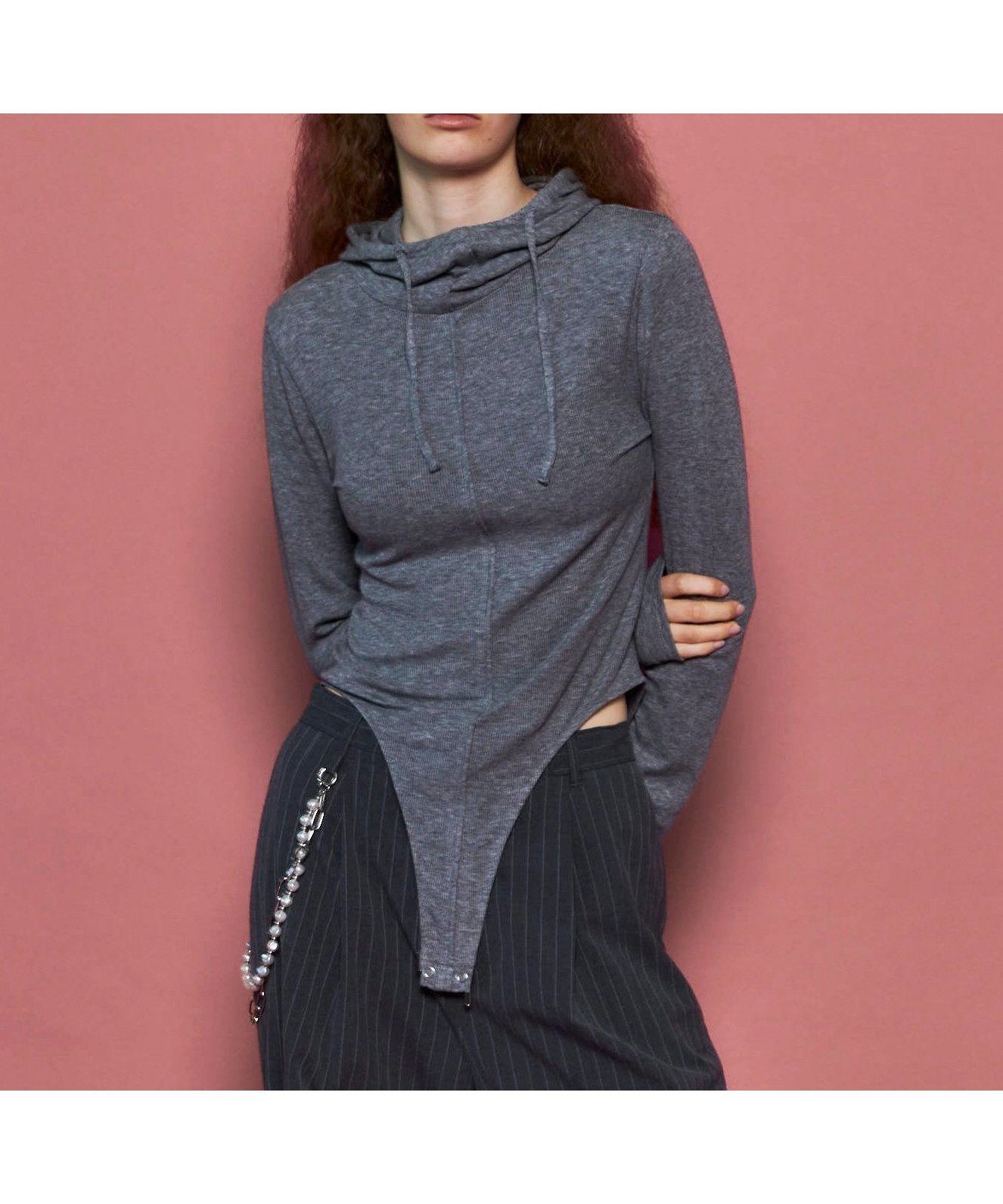 【メゾンスペシャル/MAISON SPECIAL】のHood Bodysuit インテリア・キッズ・メンズ・レディースファッション・服の通販 founy(ファニー) 　ファッション　Fashion　レディースファッション　Fashion for Women　インナー　Innerwear　コンパクト　Compact, Small Size　スーツ　Suit, Formalwear　GRY|ID: prp329100004835277 ipo3291000000035220578
