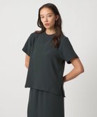 【ユナイテッドアローズ/UNITED ARROWS】のD.O UNITED ARROWS BY DAISUKE OBANA for WOMEN I REG CREW TEE/Tシャツ 人気、トレンドファッション・服の通販 founy(ファニー) ファッション Fashion レディースファッション Fashion for Women トップス・カットソー Cut & Sew Tops シャツ・ブラウス・オフィスカジュアル Elegant Blouses & Button-Ups ロングTシャツ・Tシャツ Longline T-Shirts & Tees エレガント 上品 Elegant コレクション Collection, Seasonal Line コンパクト Compact, Small Size スリット Slit, Slit Detail セットアップ Set-Up, Coordinated Outfit 定番 Standard, Basic Item フラット Flat, Flat Shoes ルーズ Loose, Oversized ワイド Wide, Wide Fit おすすめ Recommended / Our Picks thumbnail DK.GREEN|ID: prp329100004835280 ipo3291000000035220630