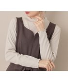 【クチュール ブローチ/Couture Brooch】の【ほんのりシアー・きれいめ】サステナブル テレコインナートップス 人気、トレンドファッション・服の通販 founy(ファニー) ファッション Fashion レディースファッション Fashion for Women トップス・カットソー Cut & Sew Tops 2025年 2025 2025-2026秋冬・A/W Autumn/Winter 2025–26 AW25–26 インナー Innerwear カーディガン Cardigan, Knitwear シアー Sheer, See-Through スマート Smart, Elegant テレコ Ribbed, Rib Stitch ボトルネック Bottle Neck, Mock Neck 防寒 Cold Protection, Winter-Ready thumbnail アイボリー|ID: prp329100004835287 ipo3291000000035220713