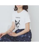 【インデックス/INDEX】のねこプリントTシャツ【洗濯機洗い可】 人気、トレンドファッション・服の通販 founy(ファニー) ファッション Fashion レディースファッション Fashion for Women トップス・カットソー Cut & Sew Tops シャツ・ブラウス・オフィスカジュアル Elegant Blouses & Button-Ups ロングTシャツ・Tシャツ Longline T-Shirts & Tees シンプル Simple, Minimal スマート Smart, Elegant プリント Print, Printed Pattern モノトーン Monotone, Black and White リラックス Relax, Relaxed Fit 夏 Summer 猫 Cat, Kitty thumbnail オフホワイト|ID: prp329100004835560 ipo3291000000035222656