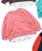 【エフオー オンラインストア/F.O.Online Store / KIDS】のあったかレイヤード風トレーナー 10分丈 人気、トレンドファッション・服の通販 founy(ファニー) ファッション Fashion キッズファッション Fashion for Kids トレーナー Sweatshirt, Trainer thumbnail ピンク|ID: prp329100004835568 ipo3291000000035222690