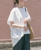 【アイテムズアーバンリサーチ/ITEMS URBAN RESEARCH】のシルケットドルマンTシャツ 人気、トレンドファッション・服の通販 founy(ファニー) ファッション Fashion レディースファッション Fashion for Women トップス・カットソー Cut & Sew Tops シャツ・ブラウス・オフィスカジュアル Elegant Blouses & Button-Ups ロングTシャツ・Tシャツ Longline T-Shirts & Tees 2025年 2025 2025春夏・S/S Spring/Summer 2025 SS25 なめらか Smooth, Silky Texture シルケット Silket, Silky Cotton バランス Balance, Style Balance フロント Front, Front Design ボトム Bottoms, Lower Wear 夏 Summer S/S・春夏 SS, Spring/Summer, Warm Season thumbnail WHT|ID: prp329100004835581 ipo3291000000035222753