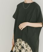 【アイテムズアーバンリサーチ/ITEMS URBAN RESEARCH】のシルケットドルマンTシャツ 人気、トレンドファッション・服の通販 founy(ファニー) ファッション Fashion レディースファッション Fashion for Women トップス・カットソー Cut & Sew Tops シャツ・ブラウス・オフィスカジュアル Elegant Blouses & Button-Ups ロングTシャツ・Tシャツ Longline T-Shirts & Tees 2025年 2025 2025春夏・S/S Spring/Summer 2025 SS25 なめらか Smooth, Silky Texture シルケット Silket, Silky Cotton バランス Balance, Style Balance フロント Front, Front Design ボトム Bottoms, Lower Wear 夏 Summer S/S・春夏 SS, Spring/Summer, Warm Season thumbnail BLK|ID: prp329100004835581 ipo3291000000035222759