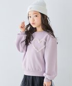 【デビロック/devirock / KIDS】のチュールモチーフ 裏起毛トレーナー トレーナー トップス 25AW 人気、トレンドファッション・服の通販 founy(ファニー) ファッション Fashion キッズファッション Fashion for Kids トップス・カットソー Cut & Sew Tops チュール Tulip, Tulip Motif デニム Denim, Jeans Material トレーナー Sweatshirt, Trainer ワイド Wide, Wide Fit おすすめ Recommended / Our Picks 2025年 2025 2025-2026秋冬・A/W Autumn/Winter 2025–26 AW25–26 thumbnail 012-ハート-ライラック|ID: prp329100004835591 ipo3291000000035222788
