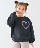 【デビロック/devirock / KIDS】のチュールモチーフ 裏起毛トレーナー トレーナー トップス 25AW 人気、トレンドファッション・服の通販 founy(ファニー) ファッション Fashion キッズファッション Fashion for Kids トップス・カットソー Cut & Sew Tops チュール Tulip, Tulip Motif デニム Denim, Jeans Material トレーナー Sweatshirt, Trainer ワイド Wide, Wide Fit おすすめ Recommended / Our Picks 2025年 2025 2025-2026秋冬・A/W Autumn/Winter 2025–26 AW25–26 thumbnail 001-ハート-ブラック|ID: prp329100004835591 ipo3291000000035222793