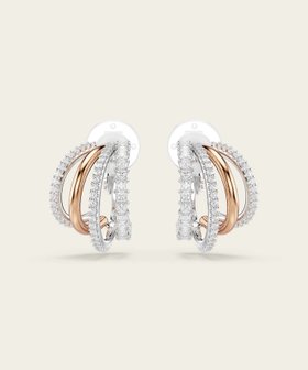 【スワロフスキー/swarovski】の【公式】【スワロフスキー】Hyperbola クリップイヤリング, ホワイト 人気、トレンドファッション・服の通販 founy(ファニー) ファッション Fashion レディースファッション Fashion for Women ジュエリー Jewelry ファッションリング Fashion Rings イヤリング・フープ・ドロップタイプ Hoop, Drop & Clip Earrings イヤリング Earrings スクエア Square, Square Shape スワロフスキー Swarovski, Crystal Accent フープ Hoop, Hoop Earrings メタル Metal, Metal Parts ラウンド Round, Round Neck |ID:prp329100004835594