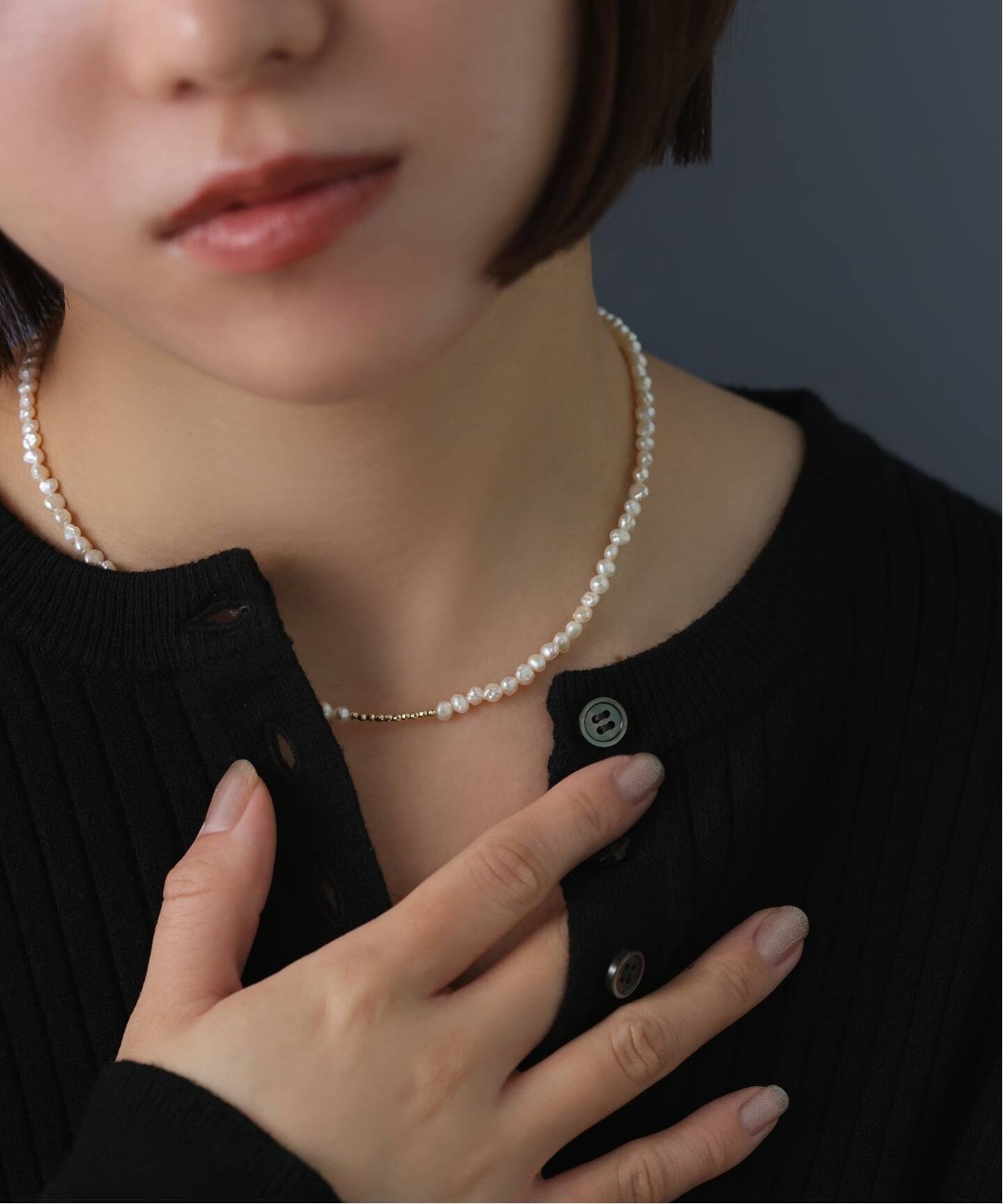 【スピック&スパン/Spick & Span】のミラーボール*サザレパールネックレス K10 インテリア・キッズ・メンズ・レディースファッション・服の通販 founy(ファニー) 　ファッション　Fashion　レディースファッション　Fashion for Women　ジュエリー　Jewelry　ネックレス　Necklaces & Pendants　ジュエリー　Jewelry, Accessories　スポーツ　Sports, Activewear　スマート　Smart, Elegant　ネックレス　Necklace, Pendant Necklace　パール　Pearl, Pearl Accent　エレガント 上品　Elegant　ゴールド|ID: prp329100004835596 ipo3291000000035222806