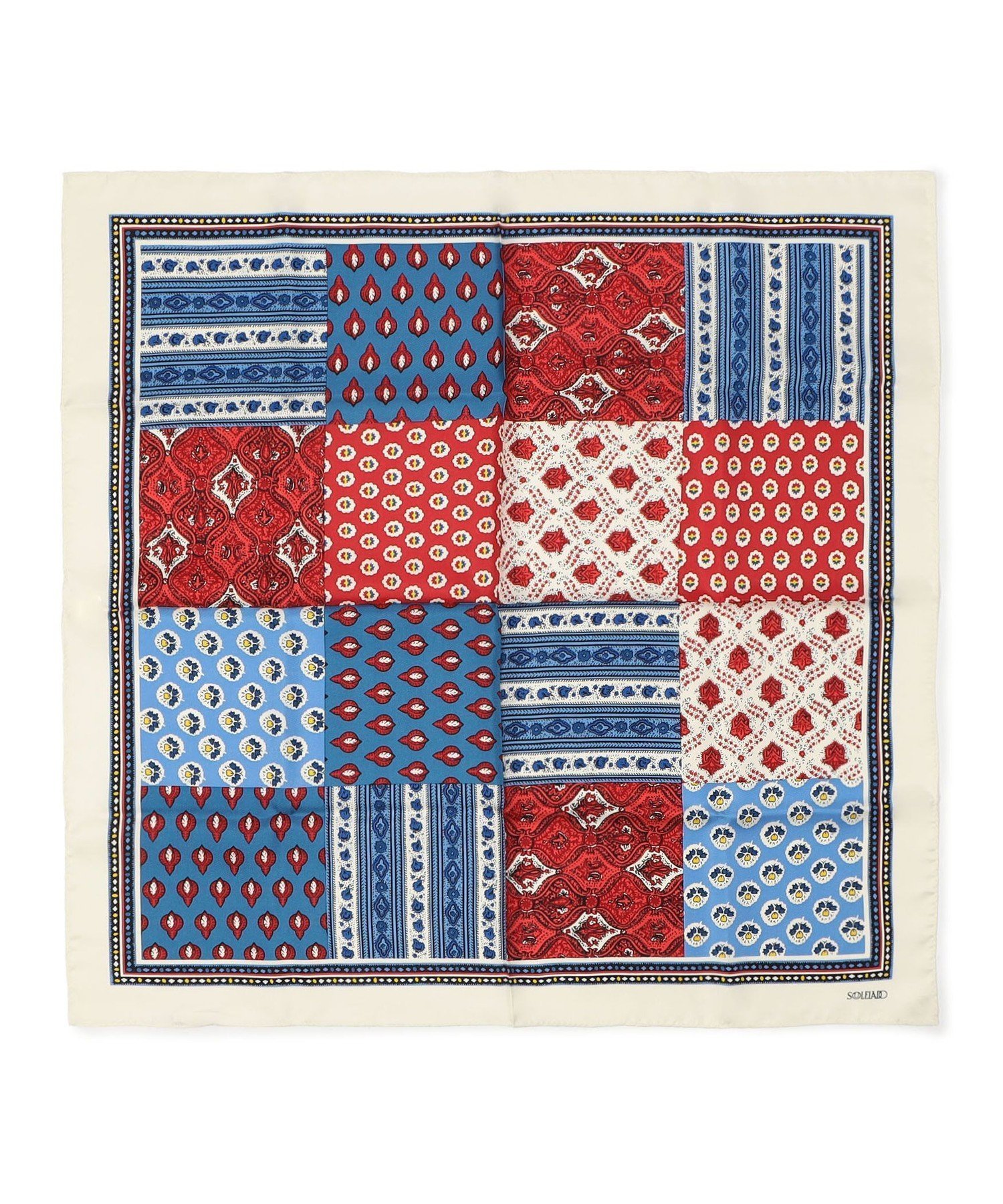 【トゥモローランド/TOMORROWLAND】のSOULEIAO シルクプリント ミニスカーフ インテリア・キッズ・メンズ・レディースファッション・服の通販 founy(ファニー) 　ファッション　Fashion　レディースファッション　Fashion for Women　おすすめ　Recommended / Our Picks　ギフト プレゼント　Gift / Present　シルク　Silk, 100% Silk　スカーフ　Scarf, Neckwear　プリント　Print, Printed Pattern　62 ライトブルー系|ID: prp329100004835644 ipo3291000000035223165