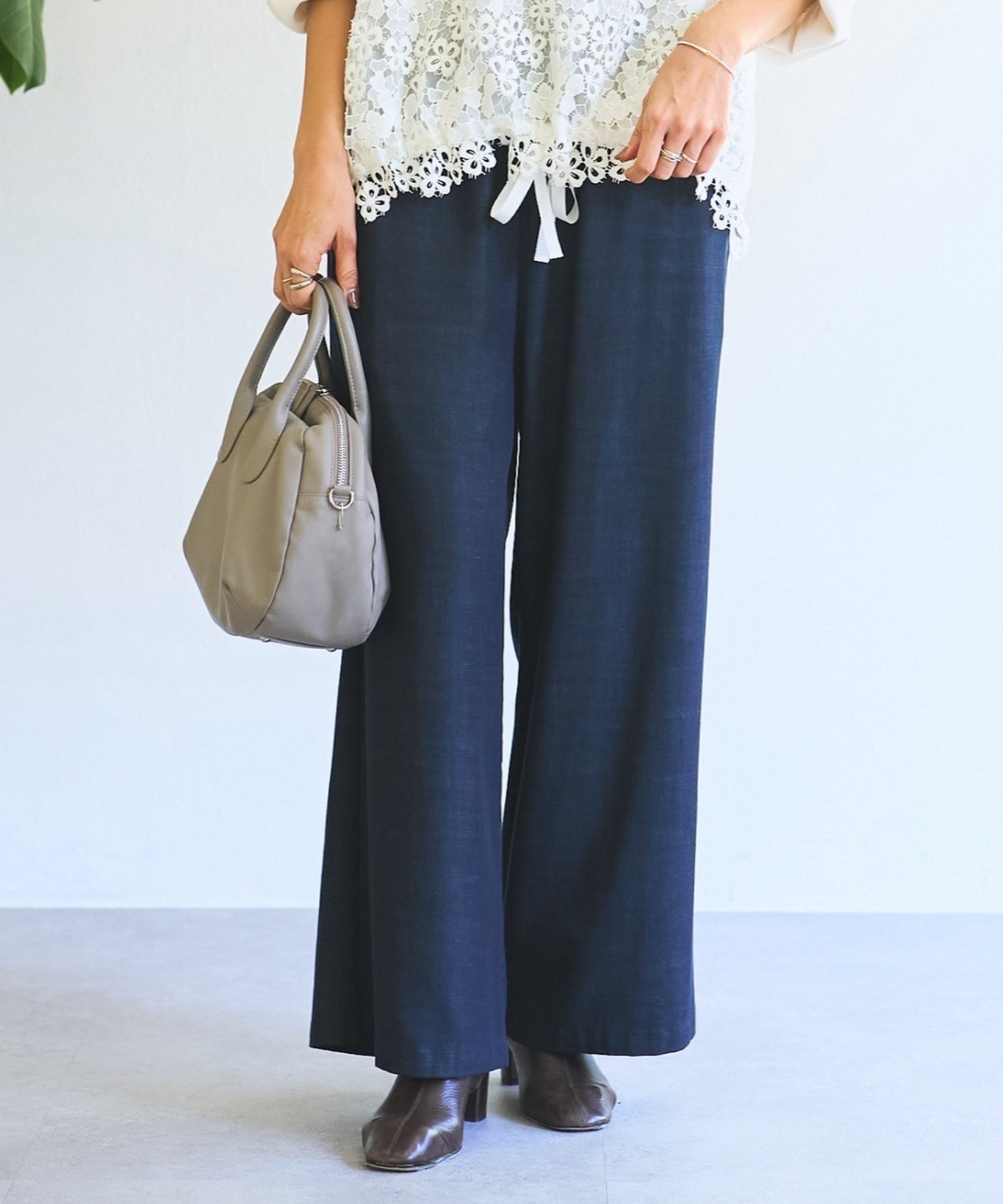 【ビアズリー/BEARDSLEY】のマルチウエストリブパンツ インテリア・キッズ・メンズ・レディースファッション・服の通販 founy(ファニー) 　ファッション　Fashion　レディースファッション　Fashion for Women　パンツ　Pants & Trousers　洗える　Machine Washable　ショート　Short, Short Length　セットアップ　Set-Up, Coordinated Outfit　ベスト　Vest, Waistcoat　ポケット　Pocket, Pocket Detail　ワイド　Wide, Wide Fit　おすすめ　Recommended / Our Picks　インディゴブルー|ID: prp329100004835649 ipo3291000000035223208