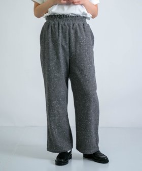 【ドミンゴ/DOMINGO】のウールライクへリンボン プルオントラウザー 人気、トレンドファッション・服の通販 founy(ファニー) ファッション Fashion レディースファッション Fashion for Women シンプル Simple, Minimal ストレート Straight, Straight Cut タイツ Tights, Legwear ネップ Nepp, Slub Yarn フィット Fit, Slim Fit ミックス Mix, Mixed Style リラックス Relax, Relaxed Fit ワイド Wide, Wide Fit A/W・秋冬 Autumn/Winter エレガント 上品 Elegant |ID:prp329100004835652