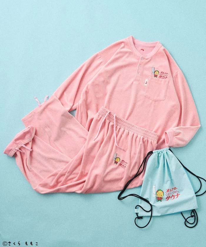 【フリークスストア/FREAK'S STORE】の別注 オールナイトサウナ KANNAIGI/長袖館内着/フリースセットアップ 25AW インテリア・キッズ・メンズ・レディースファッション・服の通販 founy(ファニー) 　ファッション　Fashion　レディースファッション　Fashion for Women　トップス・カットソー　Cut & Sew Tops　今季　This Season, Current Season　スペシャル　Special, Limited Edition　セットアップ　Set-Up, Coordinated Outfit　人気　Popular, Best Seller　長袖　Long Sleeve, Full Sleeve　別注　Limited Edition, Custom Order　メンズ　Men's, Menswear　リラックス　Relax, Relaxed Fit　冬　Winter / This Winter　A/W・秋冬　Autumn/Winter　おすすめ　Recommended / Our Picks　2025年　2025　2025-2026秋冬・A/W　Autumn/Winter 2025–26 AW25–26　ピンク|ID: prp329100004835672 ipo3291000000035223395