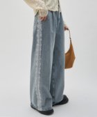 【ディスコート/Discoat】の【SS先行 /umm.】サイドレースデニムワイドパンツ《サイズ展開あり》 人気、トレンドファッション・服の通販 founy(ファニー) ファッション Fashion レディースファッション Fashion for Women パンツ Pants & Trousers デニム Denim, Jeans Material トレンド Trend, Trending Now レース Lace, Lace Fabric ワイド Wide, Wide Fit 夏 Summer 定番 Standard, Basic Item 春 Spring S/S・春夏 SS, Spring/Summer, Warm Season thumbnail ブルー|ID: prp329100004835685 ipo3291000000035223464