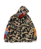 【アベイシングエイプ/A BATHING APE / MEN】の1ST CAMO SHARK HOODIE JACKET 人気、トレンドファッション・服の通販 founy(ファニー) ファッション Fashion メンズファッション Fashion for Men ジップ Zip, Zipper フィット Fit, Slim Fit モチーフ Motif, Design Theme レギュラー Regular, Standard Fit thumbnail YELLOW|ID: prp329100004835690 ipo3291000000035223498