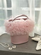 【リリーブラウン/Lily Brown】の2wayチュール切り替えバッグ 人気、トレンドファッション・服の通販 founy(ファニー) ファッション Fashion レディースファッション Fashion for Women バッグ Bags エアリー Airy Texture コンビ Combo, Combination Style サテン Satin, Glossy Fabric ショルダー Shoulder, Shoulder Strap スマート Smart, Elegant チュール Tulip, Tulip Motif バケツ Bucket, Bucket Style ポケット Pocket, Pocket Detail ランダム Random, Irregular エレガント 上品 Elegant 今季 This Season, Current Season thumbnail PNK[066]|ID: prp329100004835720 ipo3291000000035223683