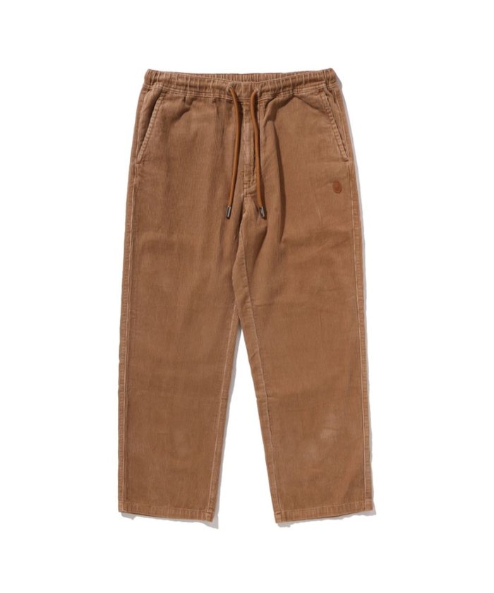 【アベイシングエイプ/A BATHING APE / MEN】のONE POINT HEAVY WASHED CORDUROY RELAXED FIT EASY PANTS インテリア・キッズ・メンズ・レディースファッション・服の通販 founy(ファニー) https://founy.com/ ファッション Fashion メンズファッション Fashion for Men ボトムス Bottoms コーデュロイ Corduroy, Cord Fabric ドローコード Drawcord, Drawstring Cord ワンポイント One Point, Statement Accent |ID: prp329100004835721 ipo3291000000035223685