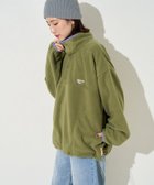 【フリークスストア/FREAK'S STORE】のビックシルエット フリース スナップ ワンポイントロゴ プルオーバー 25AW オリーブ|ID: prp329100004835723 ipo3291000000035223695