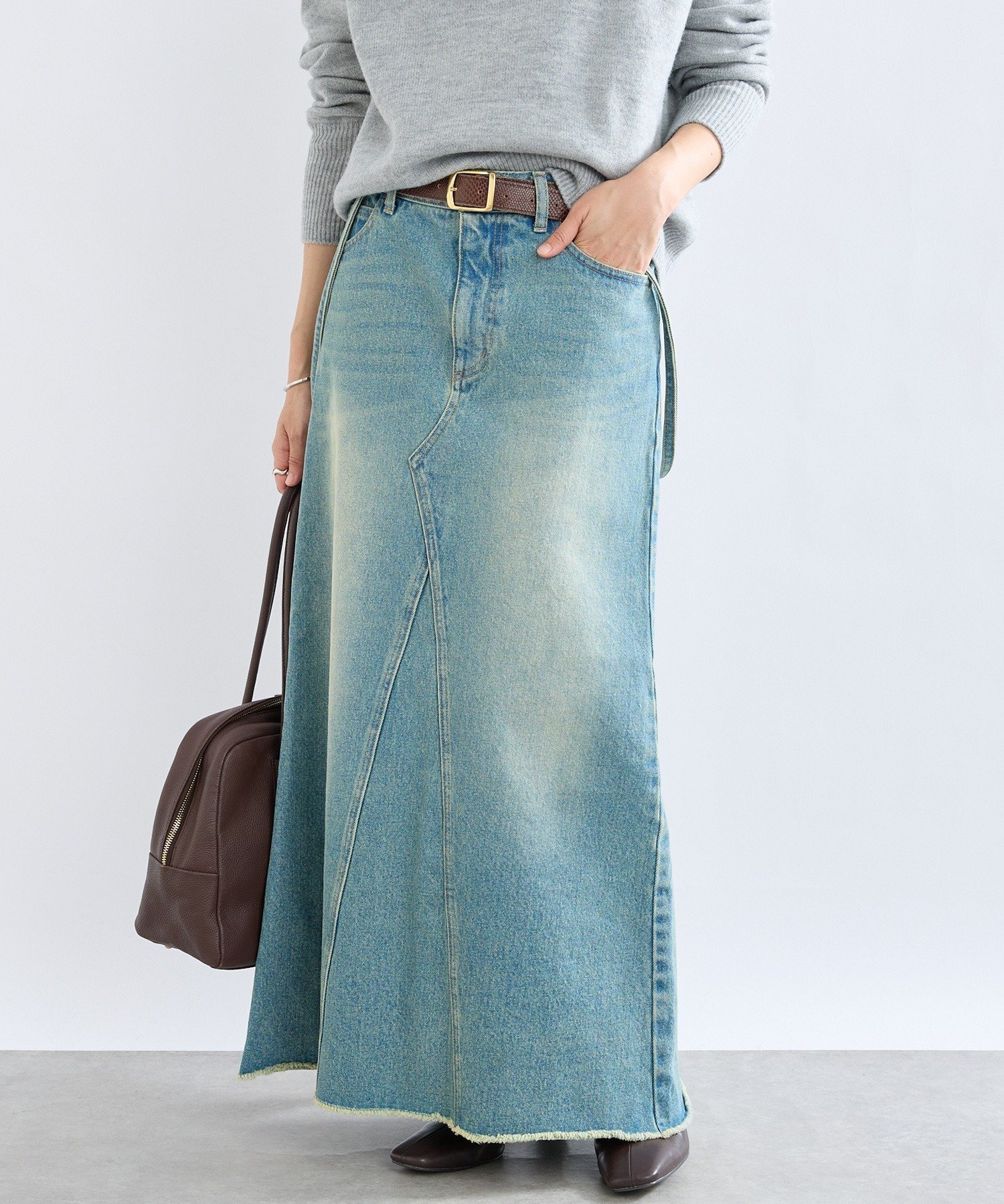 【リヴドロワ/RIVE DROITE】の【MONN. .(モン)】LOOSE DENIM SKIRT 人気、トレンドファッション・服の通販 founy(ファニー) 　ファッション　Fashion　レディースファッション　Fashion for Women　スカート　Skirts　デニムスカート・カジュアルスカート　Denim Skirts　サスペンダー　Suspenders, Braces　デニム　Denim, Jeans Material　ポケット　Pocket, Pocket Detail　マキシ　Maxi, Full Length　マーメイド　Mermaid, Fishtail Silhouette　2022年　2022　再入荷　Restock / Back in Stock　2022-2023秋冬・A/W　Autumn/Winter 2022–23 AW22–23　おすすめ　Recommended / Our Picks　 other-1|ID: prp329100004835778 ipo3291000000035224113