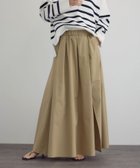 【サロン アダム エ ロペ/SALON adam et rope'】の【WEB限定】スリットフレアスカート 人気、トレンドファッション・服の通販 founy(ファニー) ファッション Fashion レディースファッション Fashion for Women スカート Skirts Aライン・フレアスカート A-Line & Flared Skirts ギャザー Gathered, Ruffled 吸水 Absorbent, Quick-Dry スキッパー Skipper, Open Collar スタイリッシュ Stylish, Fashionable スリット Slit, Slit Detail タイプライター Typewriter Fabric, Crisp Cotton ノースリーブ Sleeveless, No-Sleeve フレア Flare, Flared ポケット Pocket, Pocket Detail ランダム Random, Irregular ロング Long, Long-Length エレガント 上品 Elegant thumbnail ベージュ(27)|ID: prp329100004835789 ipo3291000000035224186