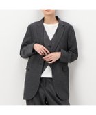 【コムサ/COMME CA】の【セットアップ対応】ピンヘッド2WAYストレッチ シングルジャケット 人気、トレンドファッション・服の通販 founy(ファニー) ファッション Fashion レディースファッション Fashion for Women アウター Coat / Outerwear Collection レディースジャケット・軽アウター Jackets ジャケット Jacket, Outerwear ストライプ Stripe, Striped Pattern ストレッチ Stretch, Stretchy Fabric セットアップ Set-Up, Coordinated Outfit ベスト Vest, Waistcoat マニッシュ Mannish, Boyish 無地 Plain, Solid Color thumbnail 08:チャコール|ID: prp329100004835795 ipo3291000000035224234