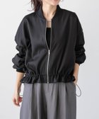 【ラジュール/Lajour】のドロスト ギャザーブルゾン 人気、トレンドファッション・服の通販 founy(ファニー) ファッション Fashion レディースファッション Fashion for Women アウター Coat / Outerwear Collection ブルゾンジャケット・スポーティアウター Blouson Jackets なめらか Smooth, Silky Texture ギャザー Gathered, Ruffled スリーブ Sleeve, Long Sleeve / Short Sleeve ドローコード Drawcord, Drawstring Cord ドローストリング Drawstring, Pull Cord フェミニン Feminine, Girly フレア Flare, Flared ブルゾン Blouson, Bomber Jacket thumbnail ブラック|ID: prp329100004835807 ipo3291000000035224297