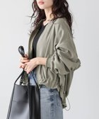 【ラジュール/Lajour】のドロスト ギャザーブルゾン 人気、トレンドファッション・服の通販 founy(ファニー) ファッション Fashion レディースファッション Fashion for Women アウター Coat / Outerwear Collection ブルゾンジャケット・スポーティアウター Blouson Jackets なめらか Smooth, Silky Texture ギャザー Gathered, Ruffled スリーブ Sleeve, Long Sleeve / Short Sleeve ドローコード Drawcord, Drawstring Cord ドローストリング Drawstring, Pull Cord フェミニン Feminine, Girly フレア Flare, Flared ブルゾン Blouson, Bomber Jacket thumbnail カーキ|ID: prp329100004835807 ipo3291000000035224298