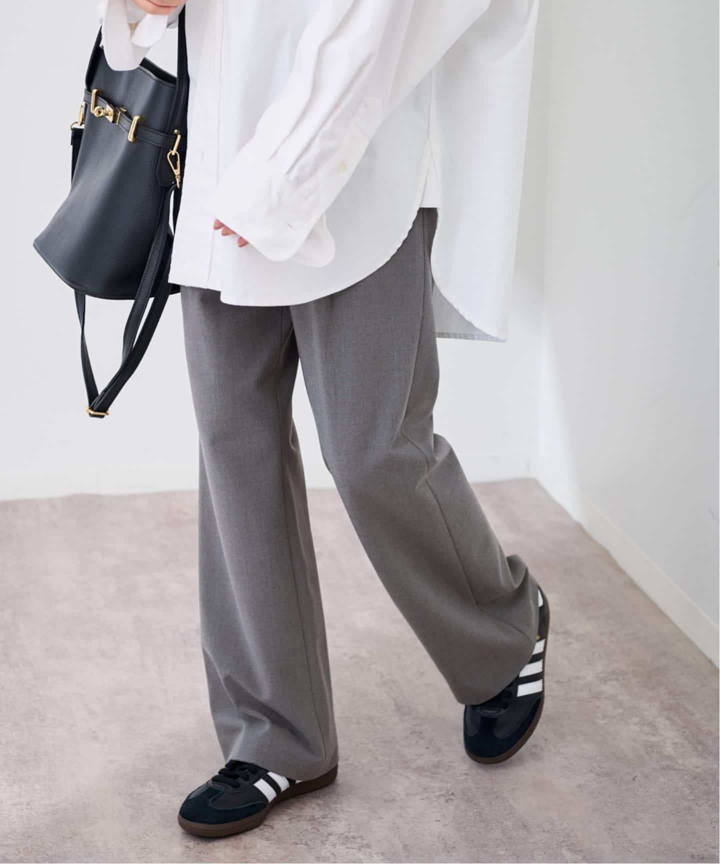 【フレームワーク/FRAMeWORK】の≪洗濯機洗い可≫TRウォッシャブルイージースラックス インテリア・キッズ・メンズ・レディースファッション・服の通販 founy(ファニー) 　ファッション　Fashion　レディースファッション　Fashion for Women　センター　Center, Center Line　ベーシック　Basic, Essential　リラックス　Relax, Relaxed Fit　夏　Summer　春　Spring　S/S・春夏　SS, Spring/Summer, Warm Season　A/W・秋冬　Autumn/Winter　グレー|ID: prp329100004835830 ipo3291000000035224455