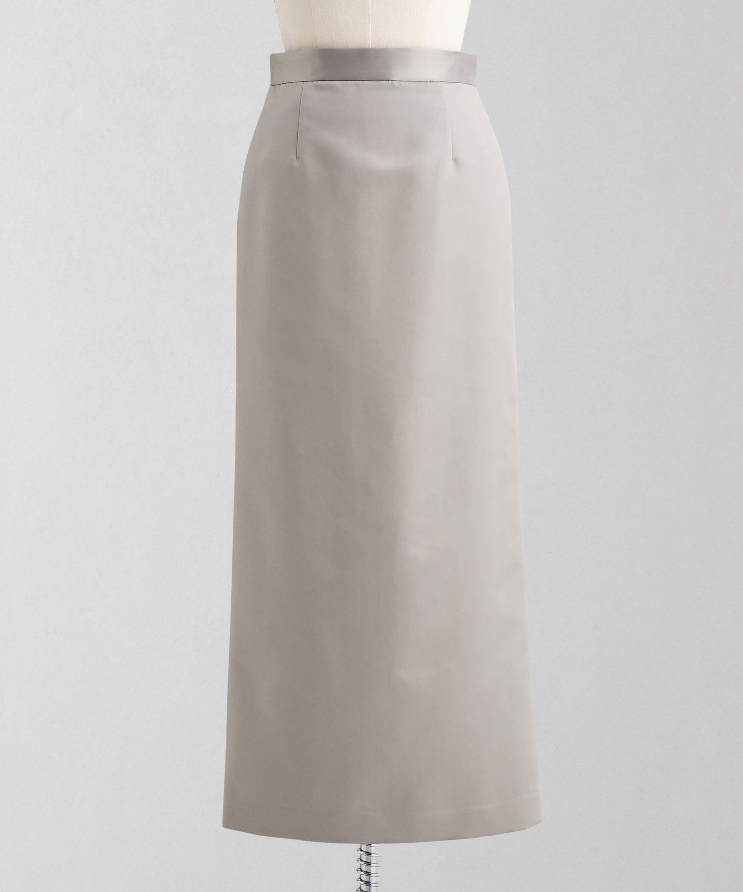 【ユナイテッドアローズ/UNITED ARROWS】のLOEFF サテン マキシ タイトスカート インテリア・キッズ・メンズ・レディースファッション・服の通販 founy(ファニー) 　ファッション　Fashion　レディースファッション　Fashion for Women　スカート　Skirts　サテン　Satin, Glossy Fabric　スタイリッシュ　Stylish, Fashionable　タイトスカート　Pencil Skirt, Tight Skirt　ペンシル　Pencil, Pencil Skirt　マキシ　Maxi, Full Length　アウトレット　Outlet / Clearance　MD.GRAY|ID: prp329100004835840 ipo3291000000035224520