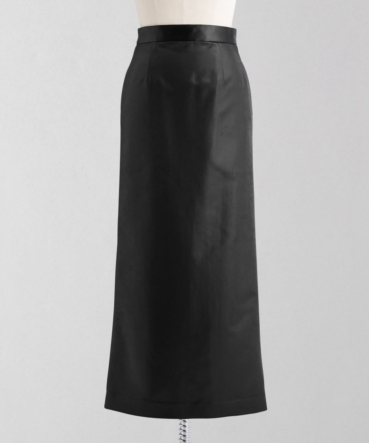 【ユナイテッドアローズ/UNITED ARROWS】のLOEFF サテン マキシ タイトスカート インテリア・キッズ・メンズ・レディースファッション・服の通販 founy(ファニー) 　ファッション　Fashion　レディースファッション　Fashion for Women　スカート　Skirts　サテン　Satin, Glossy Fabric　スタイリッシュ　Stylish, Fashionable　タイトスカート　Pencil Skirt, Tight Skirt　ペンシル　Pencil, Pencil Skirt　マキシ　Maxi, Full Length　アウトレット　Outlet / Clearance　BLACK|ID: prp329100004835840 ipo3291000000035224522