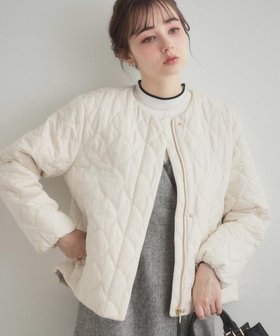 【クチュール ブローチ/Couture Brooch】の【撥水・洗える】リボンキルティングジャケット 人気、トレンドファッション・服の通販 founy(ファニー) ファッション Fashion レディースファッション Fashion for Women アウター Coat / Outerwear Collection レディースジャケット・軽アウター Jackets 洗える Machine Washable キルティング Quilted, Quilting スマート Smart, Elegant ダブル Double, Double-Breasted フロント Front, Front Design ポケット Pocket, Pocket Detail モチーフ Motif, Design Theme リボン Ribbon, Bow 2026年 2026 |ID:prp329100004835844