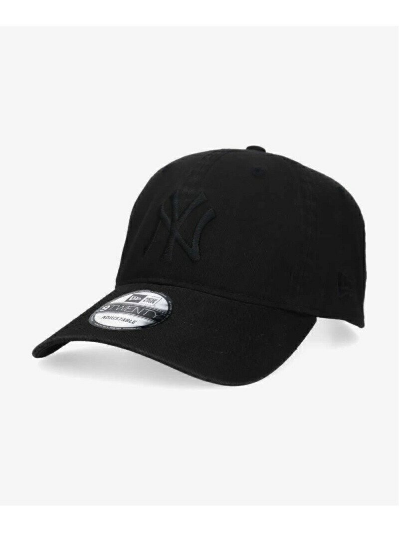 【オーバーライド/OVERRIDE】のNEW ERA 920 NYY インテリア・キッズ・メンズ・レディースファッション・服の通販 founy(ファニー) 　ファッション　Fashion　レディースファッション　Fashion for Women　ウォッシュ　Washed Finish　ヴィンテージ　Vintage Style　キャップ　Cap, Baseball Cap　ダメージ　Distressed, Destroyed　ニューヨーク　New York, NYC Style　フラット　Flat, Flat Shoes　フロント　Front, Front Design　ベーシック　Basic, Essential　別注　Limited Edition, Custom Order　ラップ　Wrap, Wrap Design　NYYBLKBLK|ID: prp329100004835849 ipo3291000000035224607