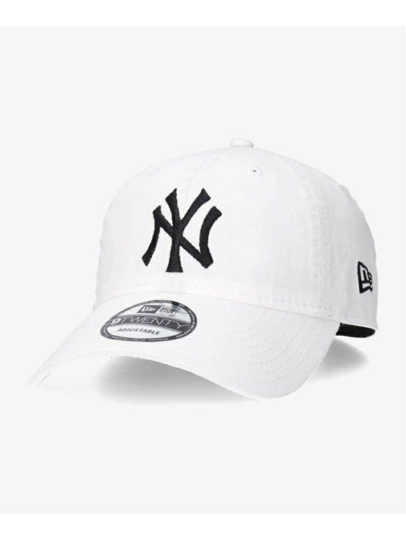【オーバーライド/OVERRIDE】のNEW ERA 920 NYY インテリア・キッズ・メンズ・レディースファッション・服の通販 founy(ファニー) 　ファッション　Fashion　レディースファッション　Fashion for Women　ウォッシュ　Washed Finish　ヴィンテージ　Vintage Style　キャップ　Cap, Baseball Cap　ダメージ　Distressed, Destroyed　ニューヨーク　New York, NYC Style　フラット　Flat, Flat Shoes　フロント　Front, Front Design　ベーシック　Basic, Essential　別注　Limited Edition, Custom Order　ラップ　Wrap, Wrap Design　NYYWHTBLK|ID: prp329100004835849 ipo3291000000035224610