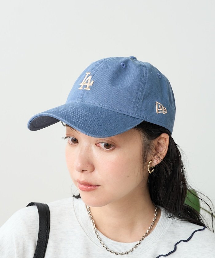 【フリークスストア/FREAK'S STORE】の別注 9TWENTY MINI LOGO CAP/ナイントゥエンティ ミニロゴキャップ 25AW インテリア・キッズ・メンズ・レディースファッション・服の通販 founy(ファニー) 　ファッション　Fashion　レディースファッション　Fashion for Women　ウォッシュ　Washed Finish　キャップ　Cap, Baseball Cap　スペシャル　Special, Limited Edition　定番　Standard, Basic Item　別注　Limited Edition, Custom Order　A/W・秋冬　Autumn/Winter　冬　Winter / This Winter　2025年　2025　2025-2026秋冬・A/W　Autumn/Winter 2025–26 AW25–26　ブルー×LA|ID: prp329100004835852 ipo3291000000035224641