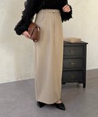 【ゼヴォン/Thevon】のベルト付きナロースカート 人気、トレンドファッション・服の通販 founy(ファニー) ファッション Fashion レディースファッション Fashion for Women スカート Skirts ベルト&ウエストマーク Belts & Waist Accessories カットソー Cut and Sewn Top スウェット / スエット Sweatshirt, Sweatwear A/W・秋冬 Autumn/Winter 再入荷 Restock / Back in Stock おすすめ Recommended / Our Picks エレガント 上品 Elegant 2026年 2026 thumbnail ベージュ|ID: prp329100004835855 ipo3291000000035224661