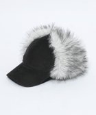 【ジーナシス/JEANASiS】のフライトファーCAP 人気、トレンドファッション・服の通販 founy(ファニー) ファッション Fashion レディースファッション Fashion for Women キャップ Cap, Baseball Cap シンプル Simple, Minimal フェイクファー Faux Fur, Imitation Fur フラップ Flap, Flap Pocket ベーシック Basic, Essential 防寒 Cold Protection, Winter-Ready thumbnail ブラック|ID: prp329100004835867 ipo3291000000035224737